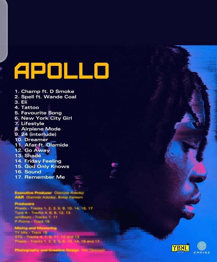 Fireboy DML – Apollo Album