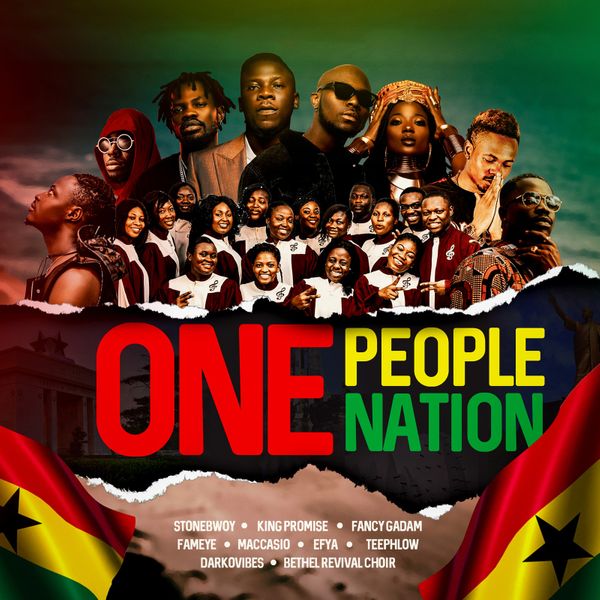 Stonebwoy Ft. King Promise, Darkovibes & Efya – One People, One Nation